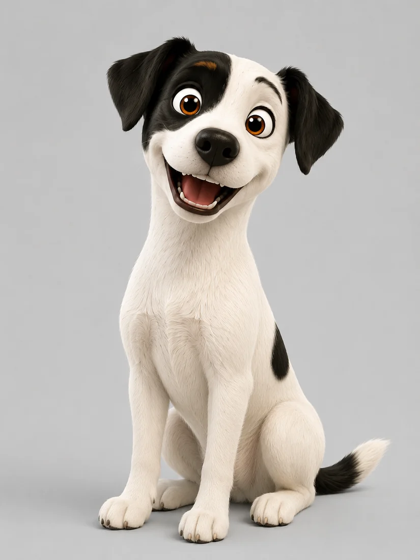 Pixar-Look — Figur 1